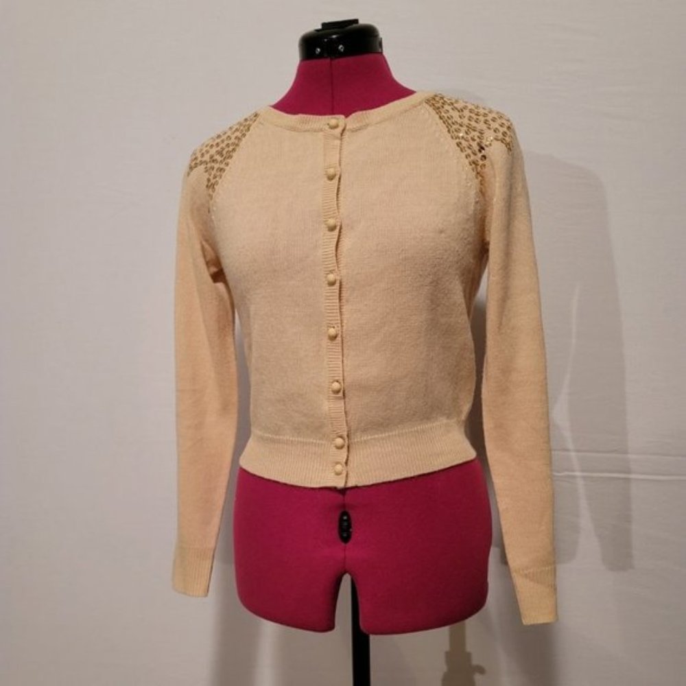 Forever 21 (Heritage 1981) Sequin Detail Cardigan
